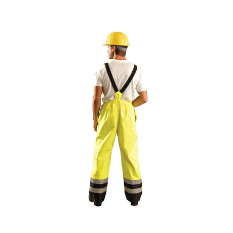 3X-Large Yellow Class E Premium Breathable Bib Pants LUX-TENBIB-Y3X