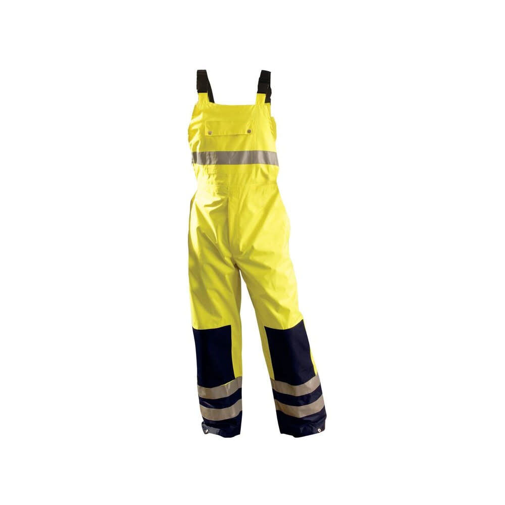 4X-Large Yellow Class E Premium Breathable Bib Pants LUX-TENBIB-Y4X