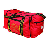 Firefighter Gear Bag Red with Firefighter Emblem OK-3000