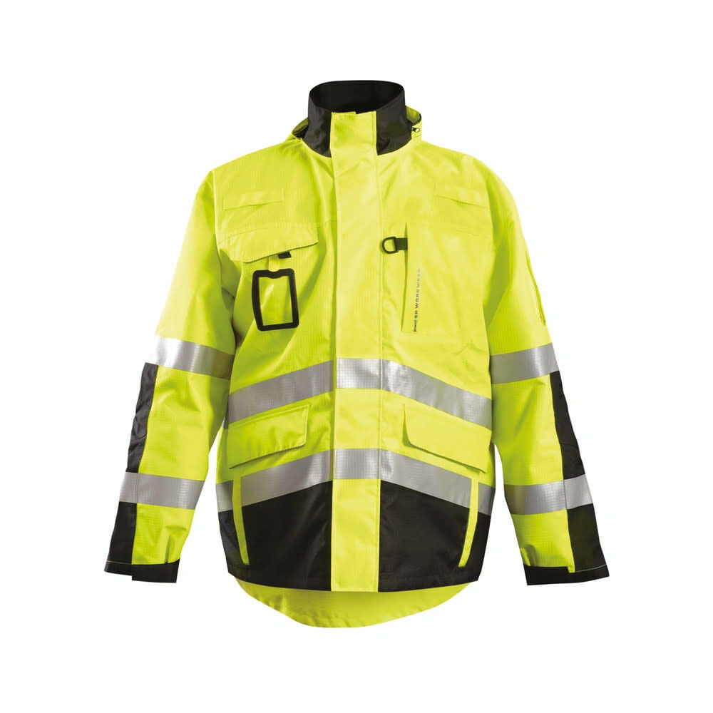 Hi-Vis Orange Class 3 Value Black Bottom Bomber Jacket 4X SP-RSPARKA-Y4X