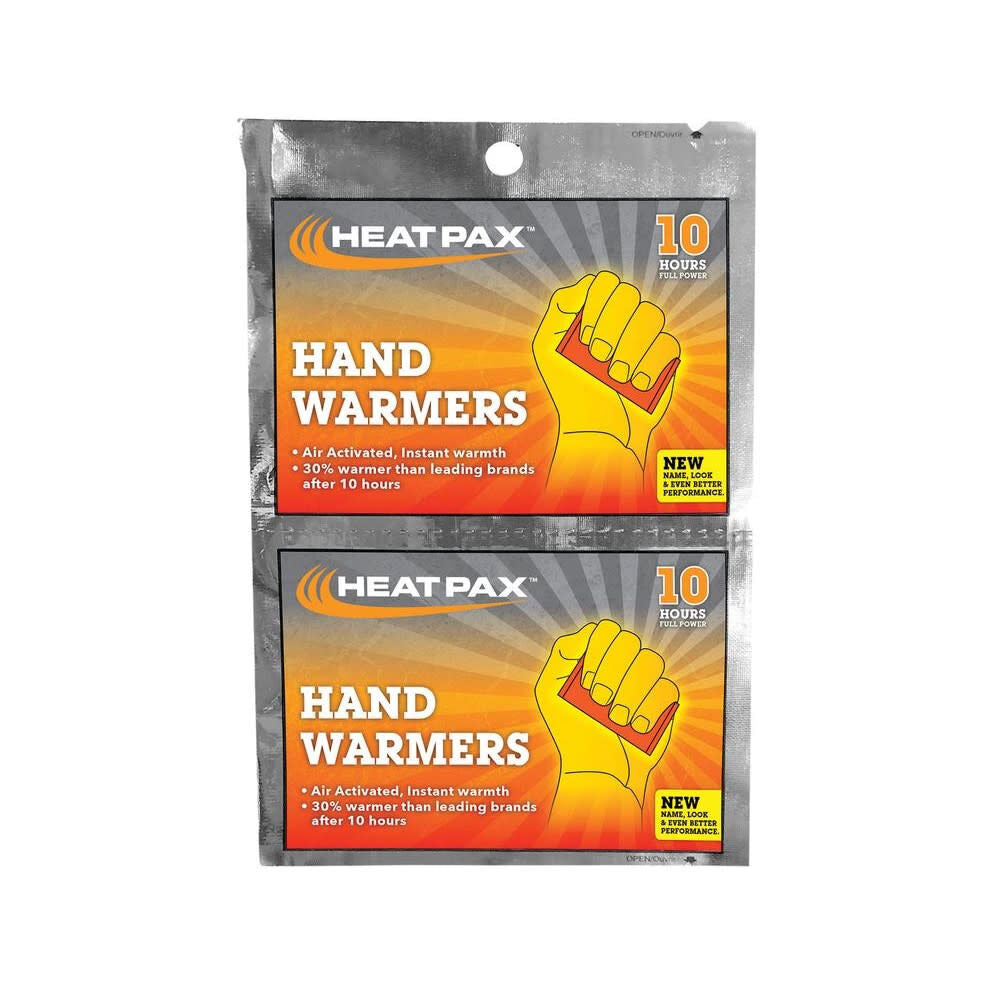 Hi-Vis Orange Heat Pax Hand Warmers 5pk 1100-10R