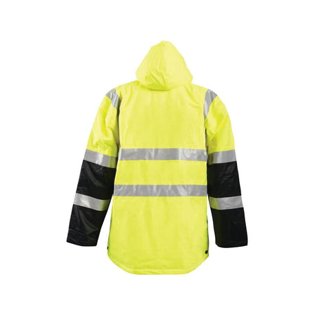 Hi-Vis Yellow Premium Cold Weather Parka Jacket 4X LUX-TJCW-Y4X