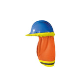 Mesh Hard Hat Shade Hi-Vis Lime with Orange Stripe OK-5057009