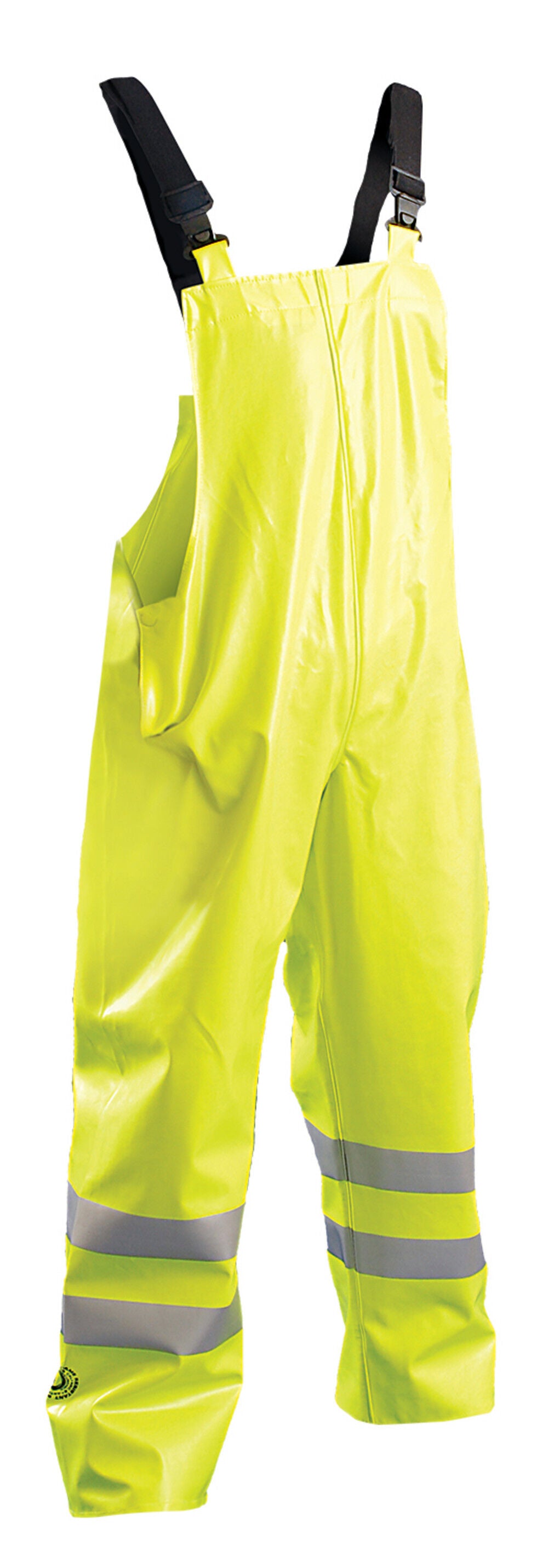 Yellow Flame Resistant Rain Bib Pants - Large LUX-TBIB/FR-YL