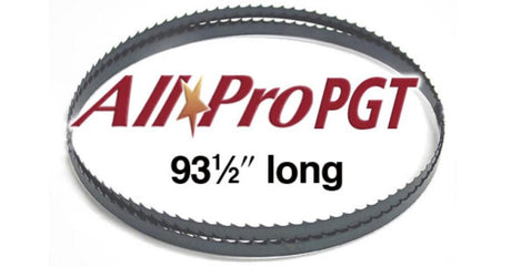 93-1/2inx1/4inx0 in25x6 Hook AllPro PGT Band Saw Blade APG73193