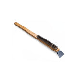 Pizza Oven Cleaning Brush with Scraper Stainless Steel Brown UU-P06800