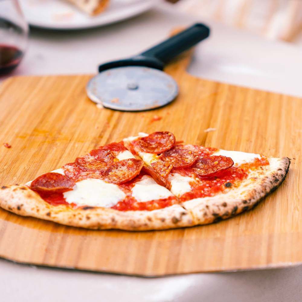 Pizza Peel & Serving Board 19.9in x 12in Bamboo UU-P08200