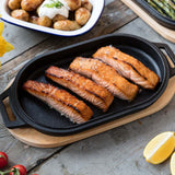 Sizzler Pan 12.2in x 6.3in Cast Iron UU-P08C00