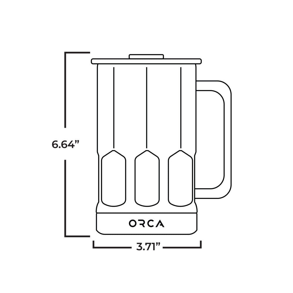 28oz Stainless Black Stein ST28BK