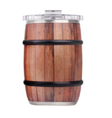 Barrel 12oz Cup Oak Wood Grain BAR12OWG