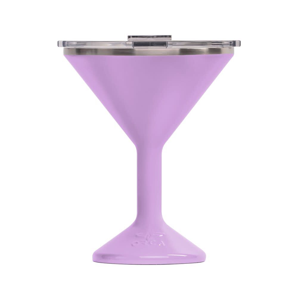 Tini 13 Oz Lilac 18/8 Stainless Steel Double-Walled Glass TINILI