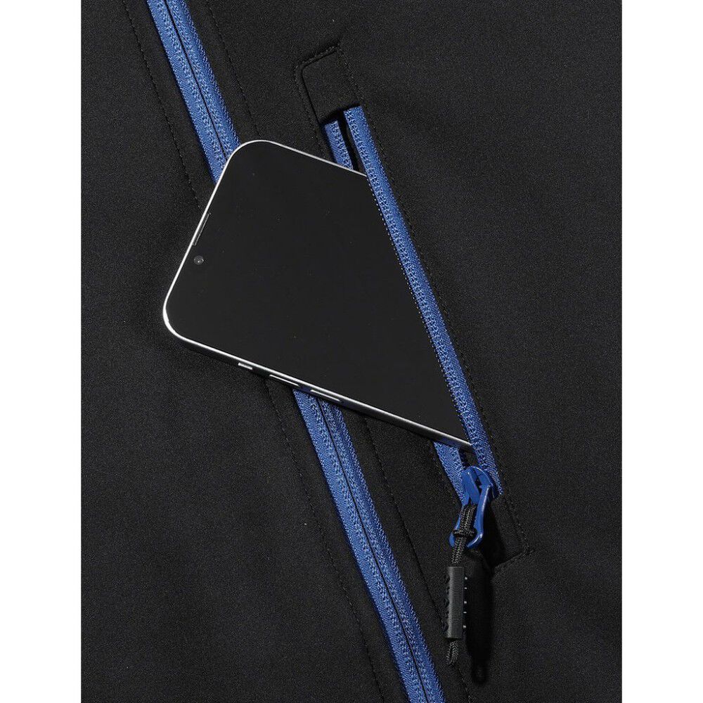 Mens Black & Blue Classic Heated Jacket Kit 2X MJC-31-3007-US