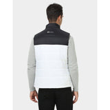Mens Black & White Classic Heated Vest Kit Small MVC-41-3103-US