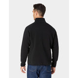 Mens Black Heated Fleece Jacket Kit Large MJF-32-0105-US