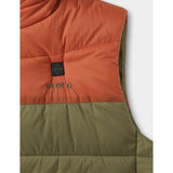 Mens Persimmon & Olive Classic Heated Vest Kit Small MVC-41-3603-US