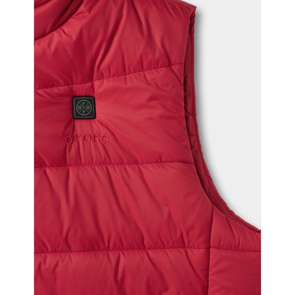 Mens Red Classic Heated Vest Kit Small MVC-41-0803-US