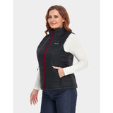 Womens Black Classic Heated Vest Kit 3X WVC-41-0108-US