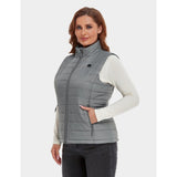 Womens Gray Classic Heated Vest Kit XL WVC-41-0406-US