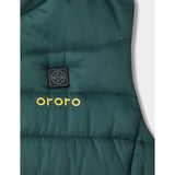 Womens Green & Gold Classic Heated Vest Kit Medium WVC-41-2604-US
