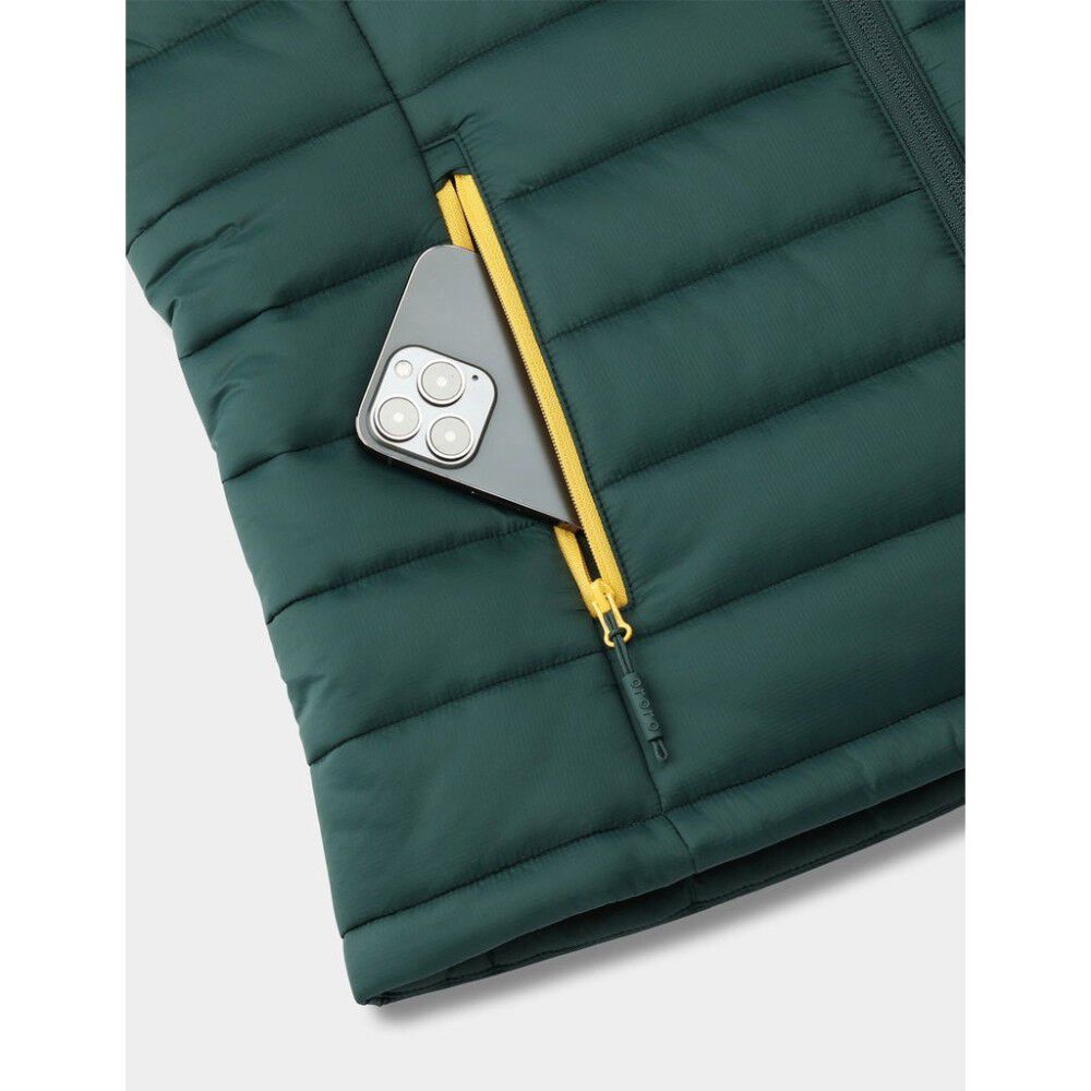 Womens Green & Gold Classic Heated Vest Kit XS WVC-41-2602-US