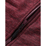 Womens Maroon Heated Fleece Jacket Kit Small WJF-32-3403-US