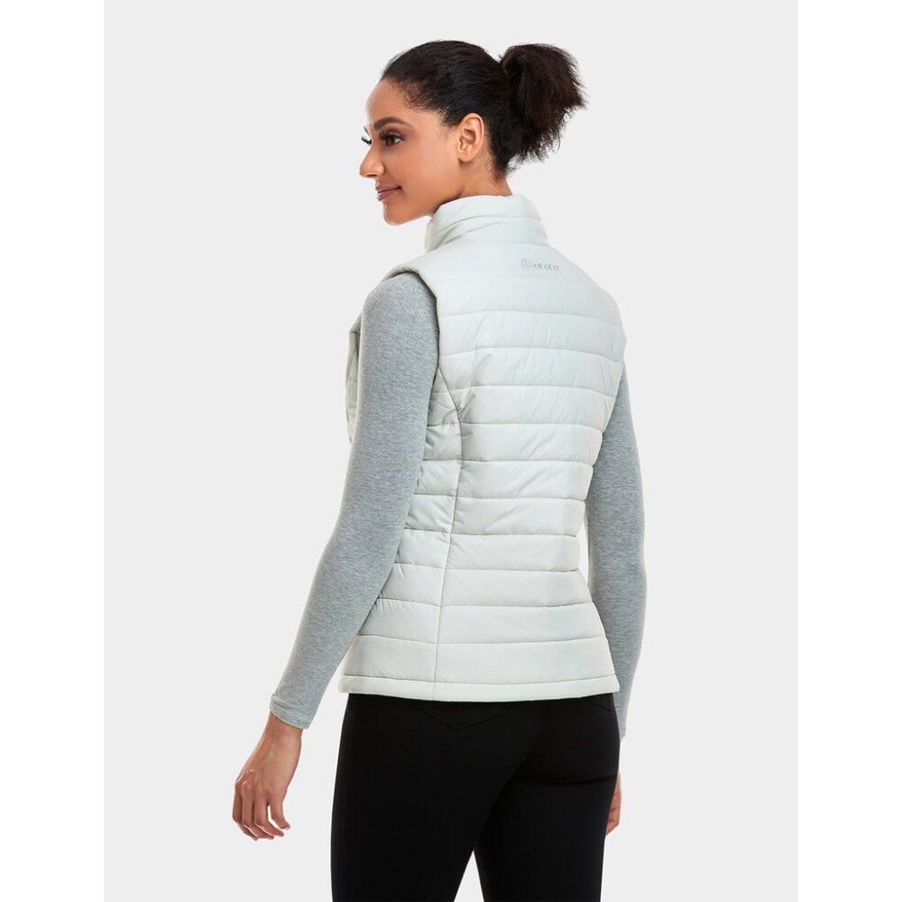 Womens Off-White Classic Heated Vest Kit 2X WVC-41-0207-US