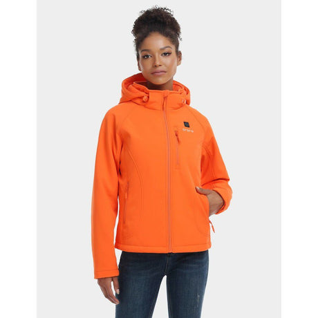 Womens Sunshine Orange Classic Heated Jacket Kit XL WJC-31-0906-US