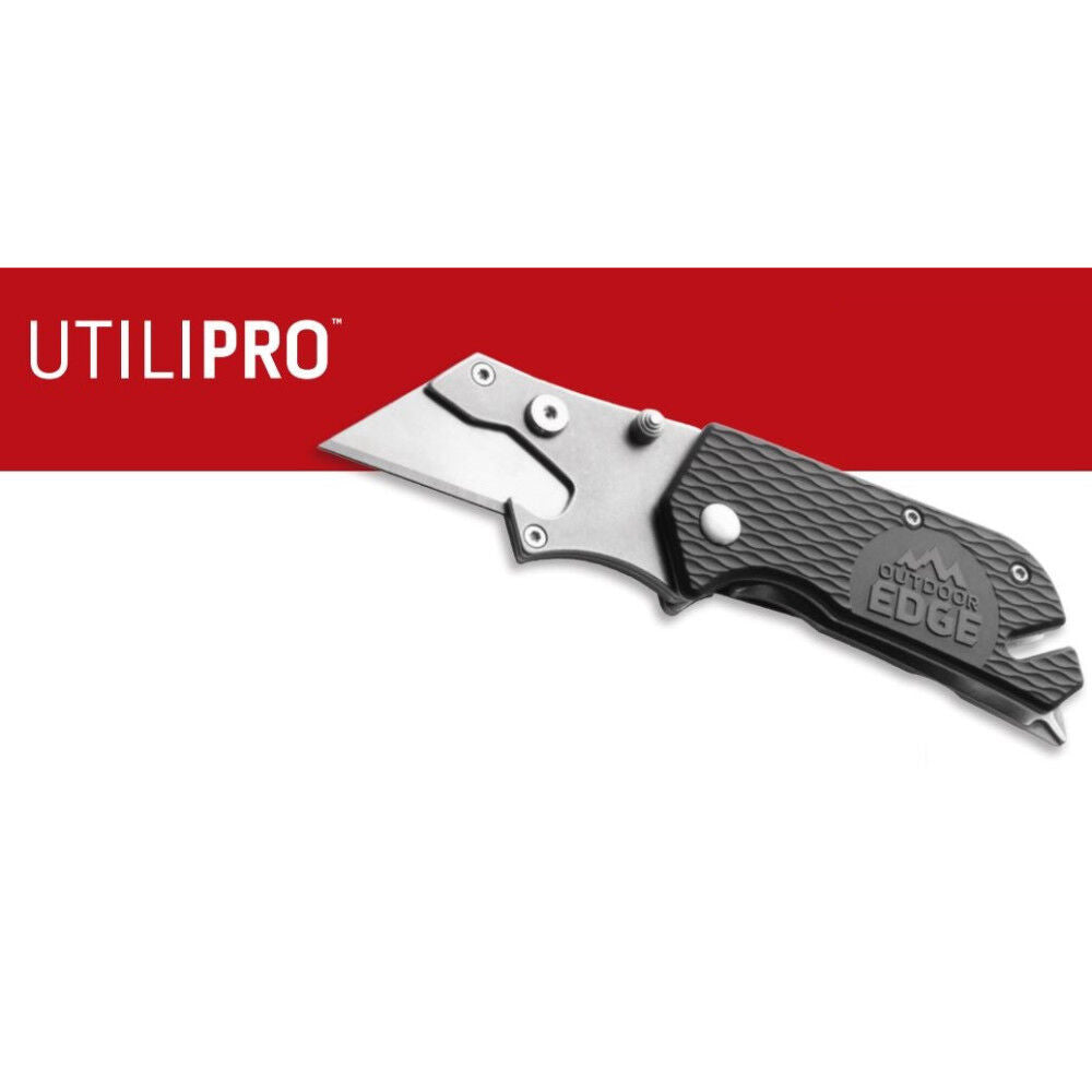 UtiliPro Folding Utility Knife 6 in 1 Black UPK-20C