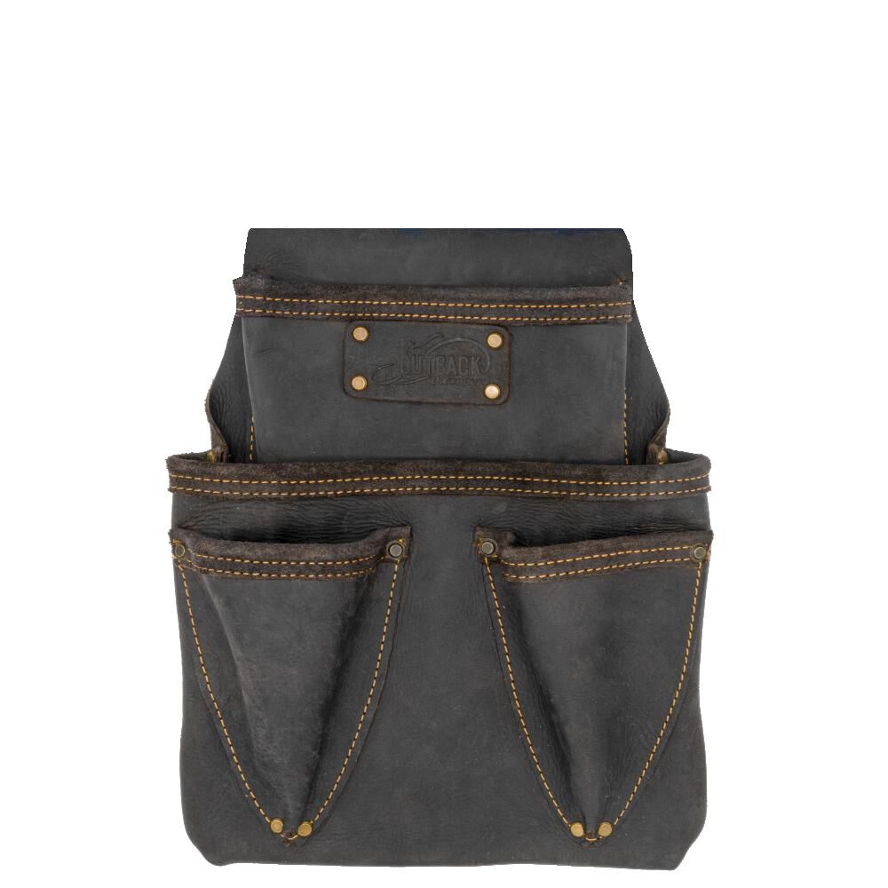 4-Pocket Rooferfts Pouch Oil Tanned Leather OX-P263204