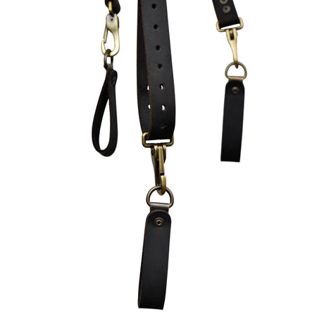Tools Leather Suspenders Oil-Tanned Leather OX-P263501