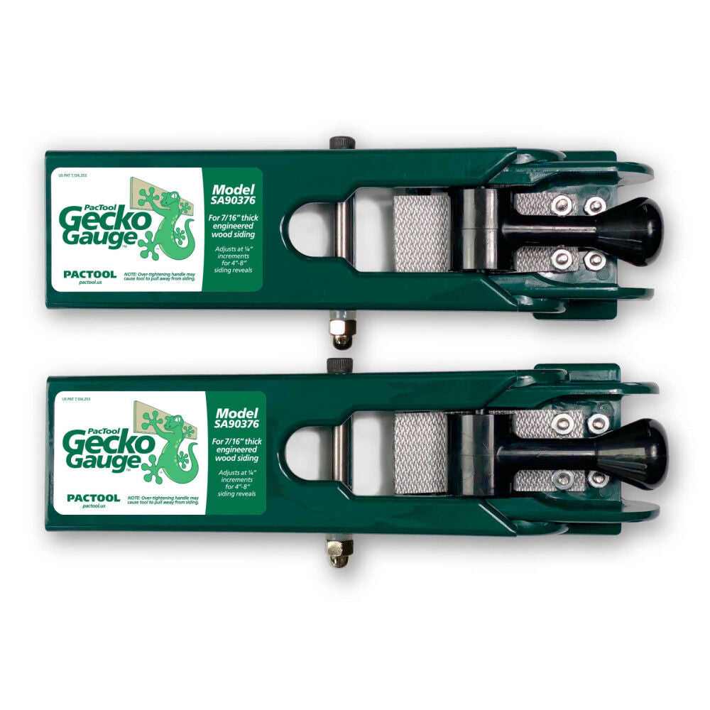 Gecko Gauge Clamp for 7/16 In. Thick Composite Siding 2pk SA90376