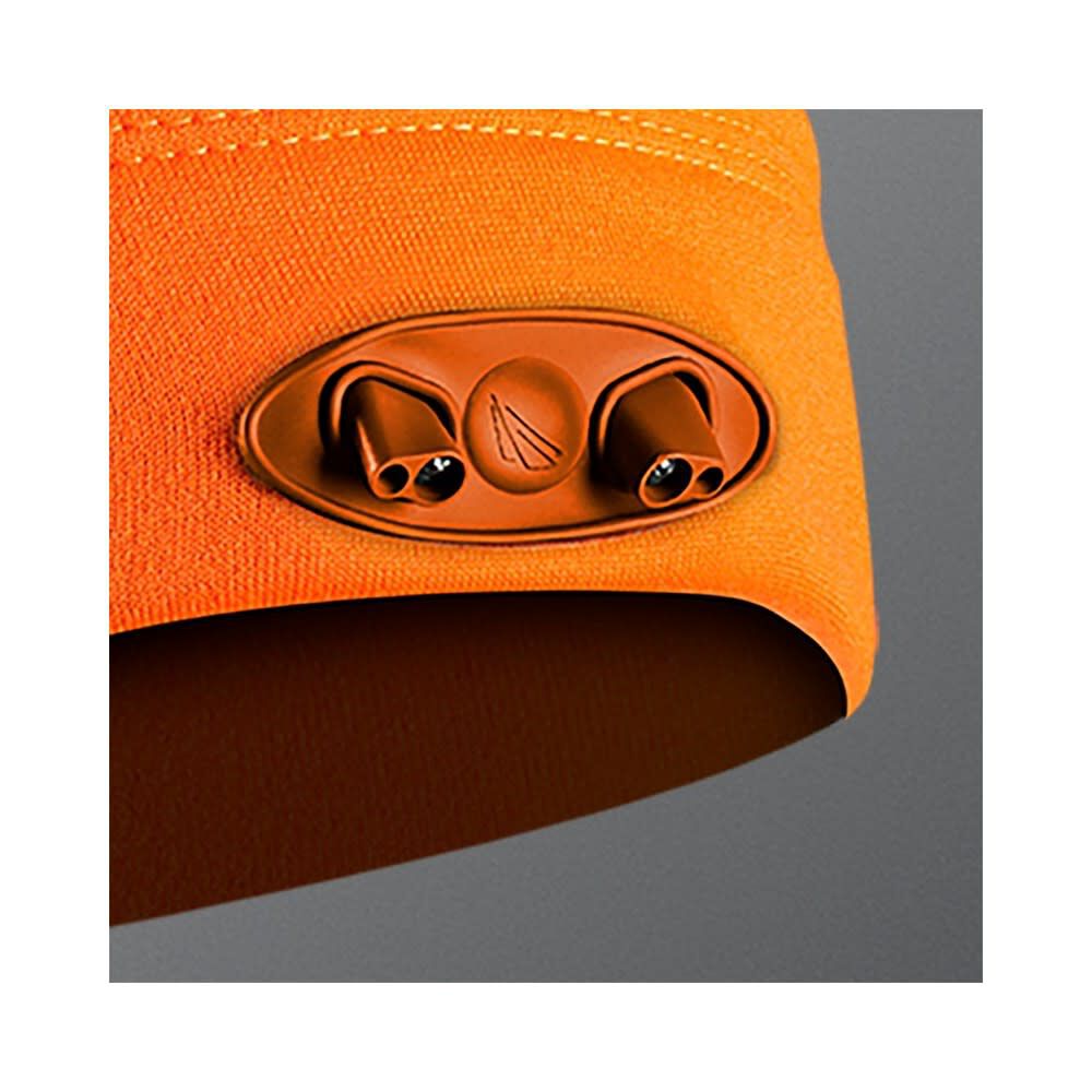 Headlamp Beanie Blaze Orange LED CUBWB-4546