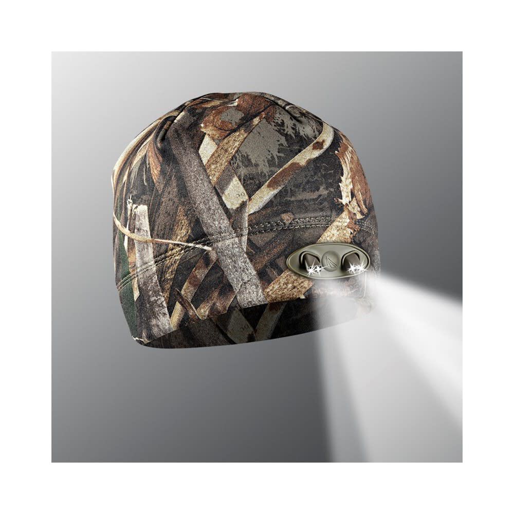 Headlamp Beanie Realtree Max 5 Camo LED CUBWB-5659