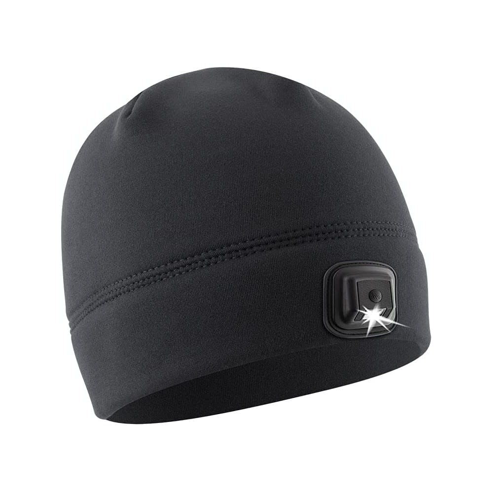 POWERCAP HCL Beanie Black LED Rechargeable HLBR-9534