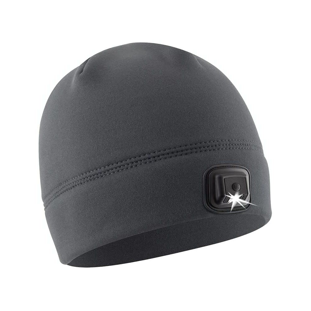 POWERCAP HCL Beanie Charcoal Gray LED Rechargeable HLBR-0227