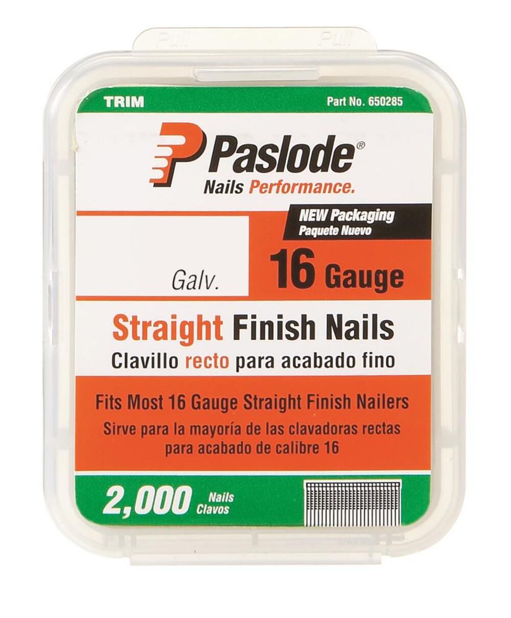 1-1/4 In. 16 Ga. Straight Finish Nails 650282