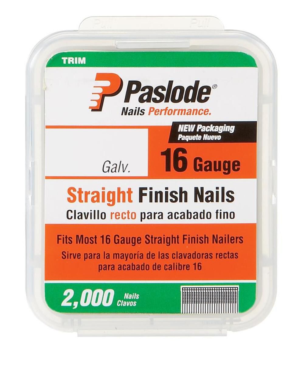 1-3/4 In. 16 Gauge Galvanized Straight Finish Nail 2000 Count 1-3/4 In. 16 Gauge Galvanized Straight Finish Nail 2000 Count 650284