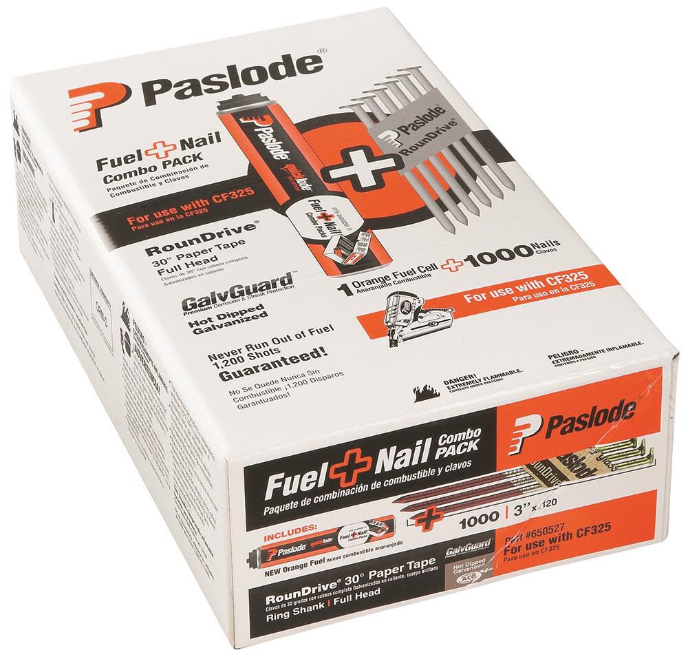 Fuel+Nail Combo Pack 3 In. x .120 In. RS HDG 650527