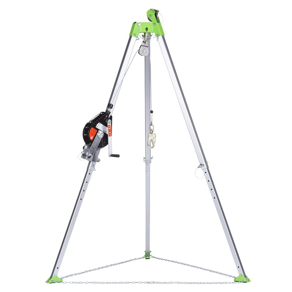 Confined Space Rescue Kit with Tripod & 60ft Self-Retracting Lifeline V85024