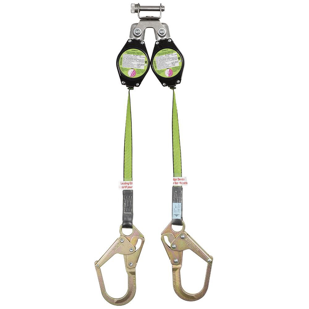 Dual Self-Retracting Lifeline (SRL) 2 Ladder Hooks 7.5 Ft. L. V8455277-5LE