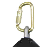 Self-Retracting Lifeline (SRL) with Galvanized Steel Cable Snap Hook 40 Ft. L. Black V845533040LE