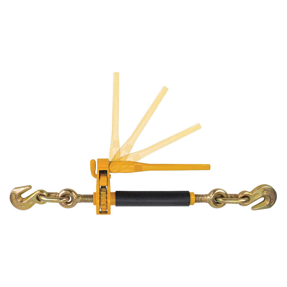 1/2 in. - 5/8 In. Yellow Fold Down Handle Ratchet Loadbinder H5125-0958