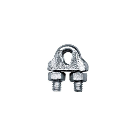 Chain Commercial Grade Malleable Steel Wire Rope Clip, 3/8in 4503640