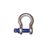 Forged Carbon Screw Pin Anchor Shackle, 1-1/8in, 19000lbs 8058005