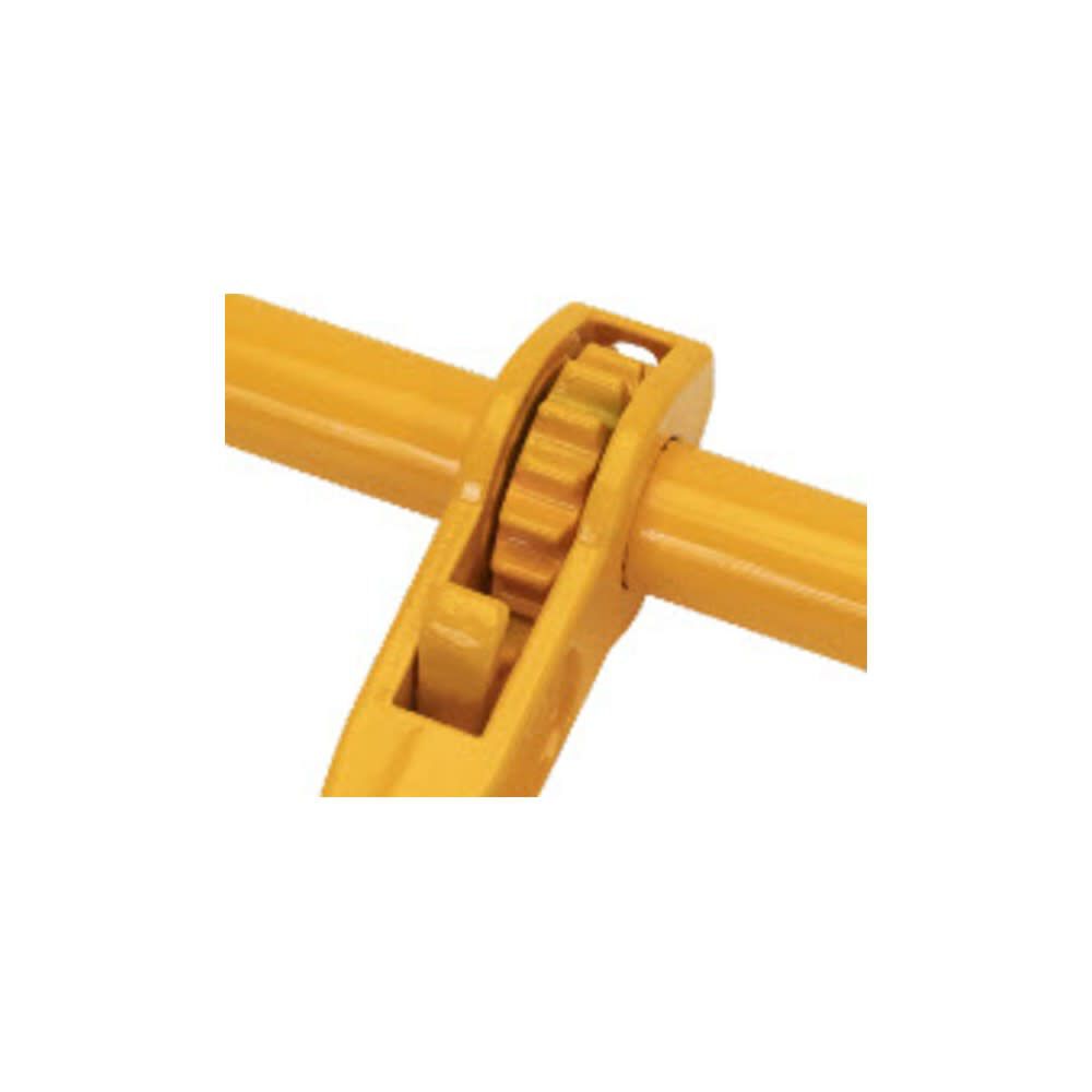 Standard Ratchet Load Binder, 12000lbs, Yellow H5121-4258