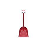 14 In. Blade Large Red Polypropylene One-Piece Sanitary Shovel 4014R