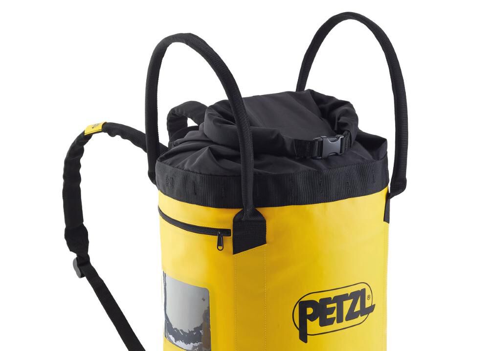 Freestanding Rope Bag 45L Large-Capacity Yellow S001AA02