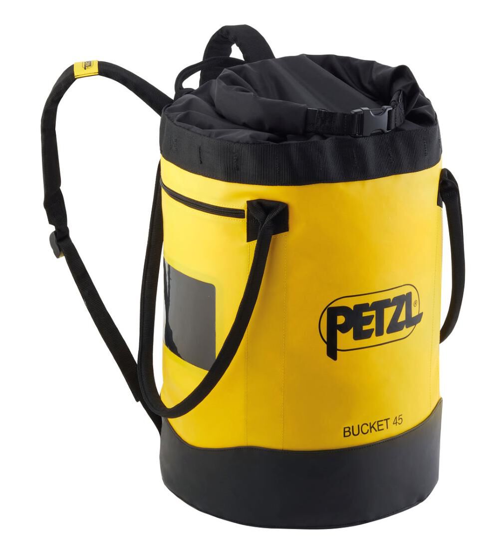 Freestanding Rope Bag 45L Large-Capacity Yellow S001AA02