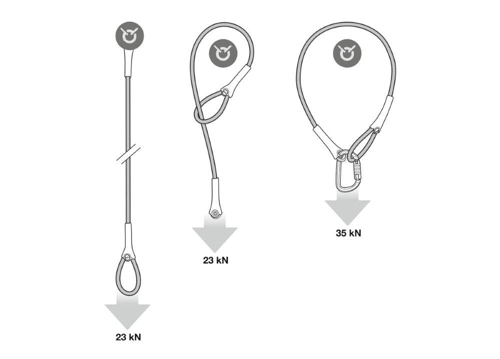 Galvanized Steel Anchor Strap (50 cm) G200AA00