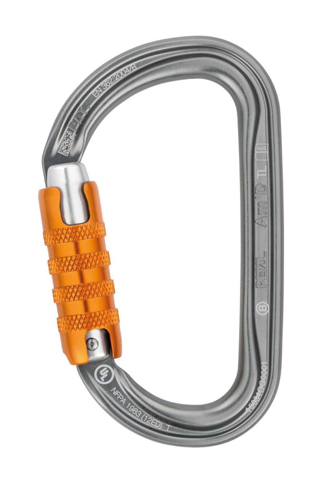 TRIACT-LOCK AM'D H-frame carabiner, NFPA M34A TL